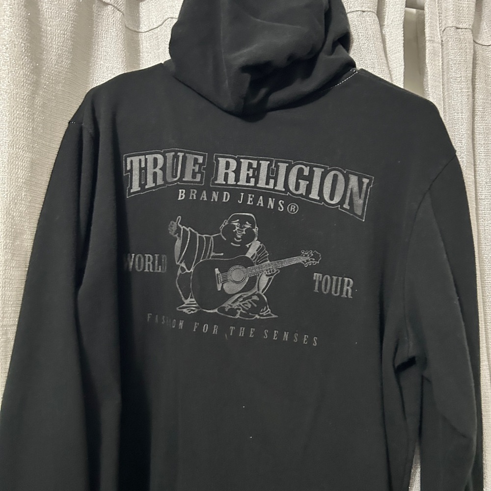 True Religion Charcoal Graphic Hoodie